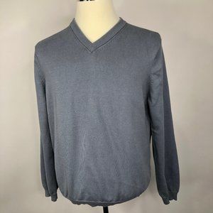 Men's Gray Eddie Bower Sweater Size M